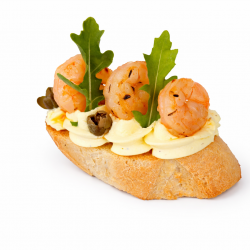 Bruschetta with Shrimp