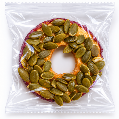 Pumpkin Seed Apple Ring