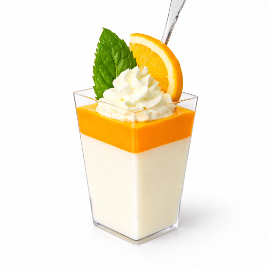 Panna Cotta with Orange