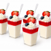 Panna Cotta with Strawberries