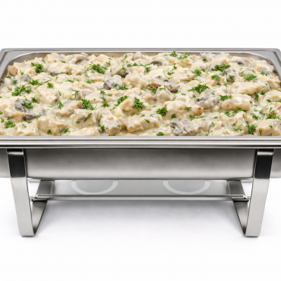 Chicken in Creamy Mushroom Sauce