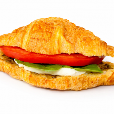 Caprese and Croissant Sandwiches