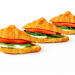 Caprese and Croissant Sandwiches