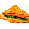 Smoked Salmon and Croissant Sandwiches 69